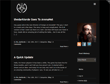 Tablet Screenshot of darklorde.com